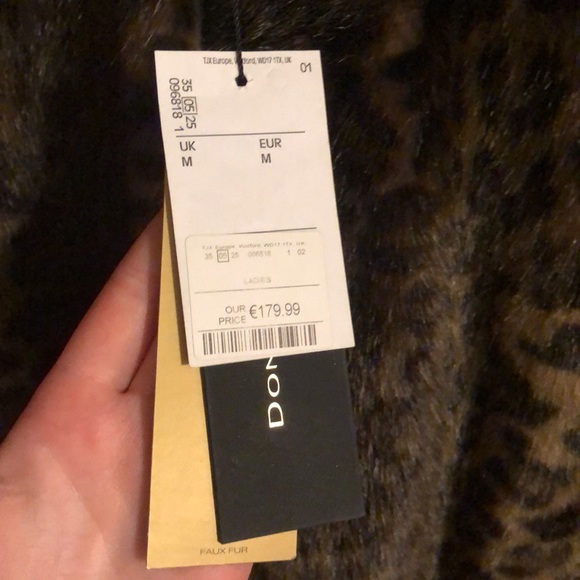 Donna Karan New York Designer leopard fur coat - Picture 6 of 6